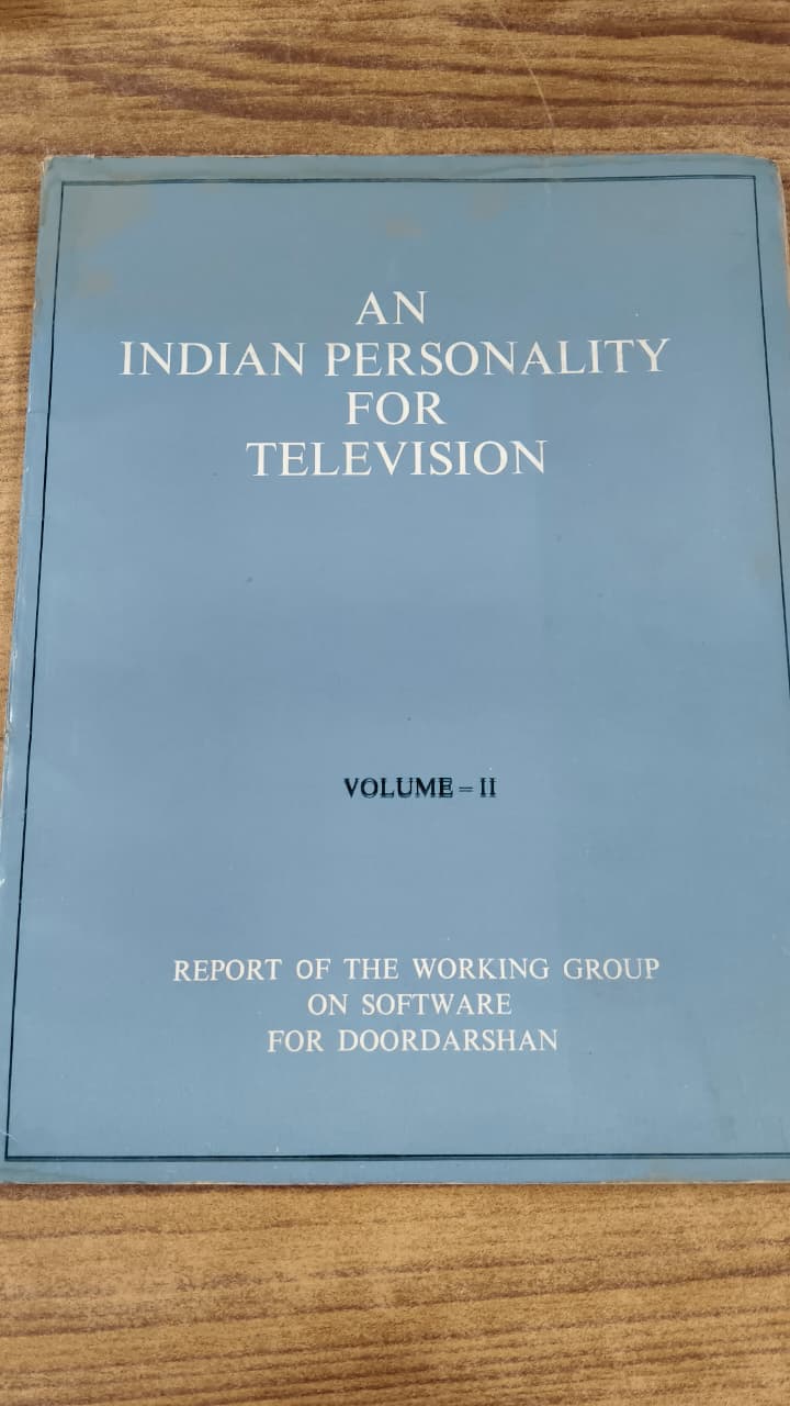 An Indian Personality For Television